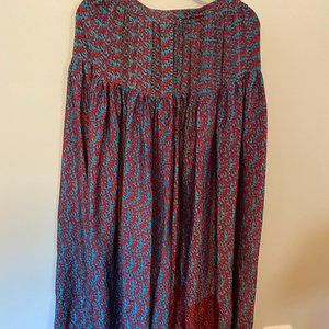 Kantha Bae Silk Palazzo Pants